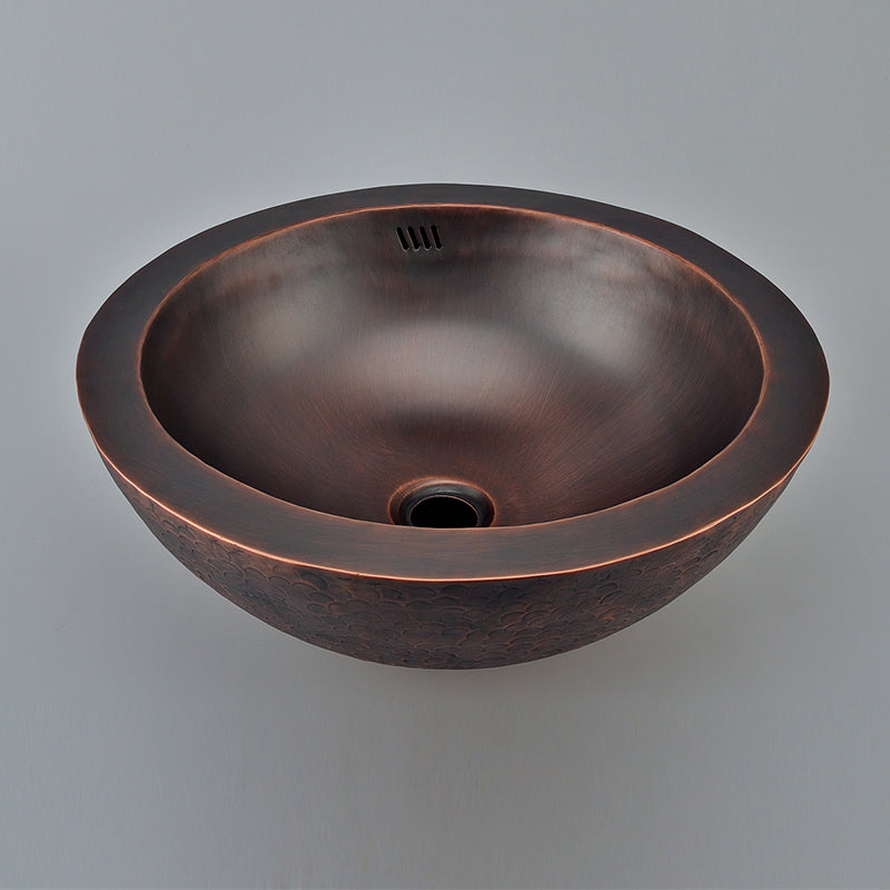 European Style Garden Antique Copper Basin Bathroom Sink Wash Basin Bronze Copper Sink Basin Brass Counter Basin