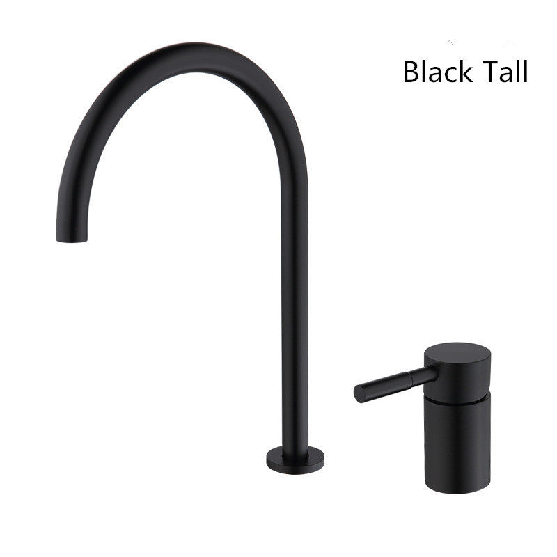 Black Basin faucet Bathroom Faucet two holes bathroom Sink faucet Brushed Gold sink tap rotating widespread basin Tap