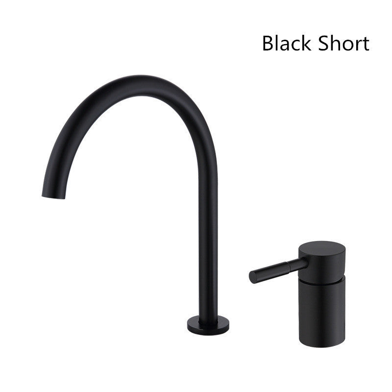 Black Basin faucet Bathroom Faucet two holes bathroom Sink faucet Brushed Gold sink tap rotating widespread basin Tap